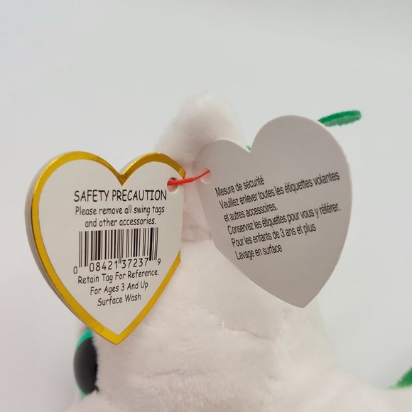 TY - Peppermint The Original Reindeer Beanie Babies NWT Plush 8"Hx6"L 2017 - Picture 3 of 6